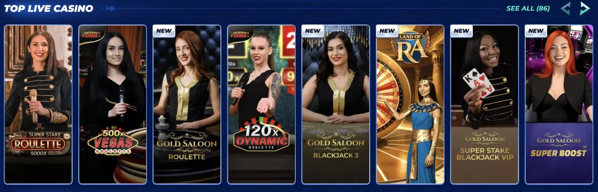 BassBet Live Casino
